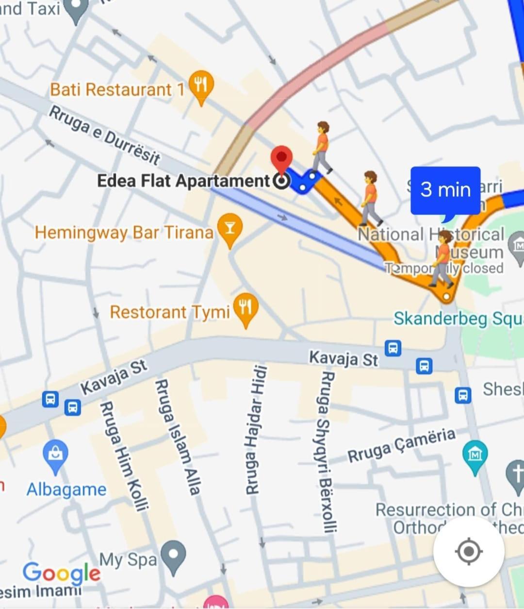 Apartament Edea Flat Tirana Zewnętrze zdjęcie